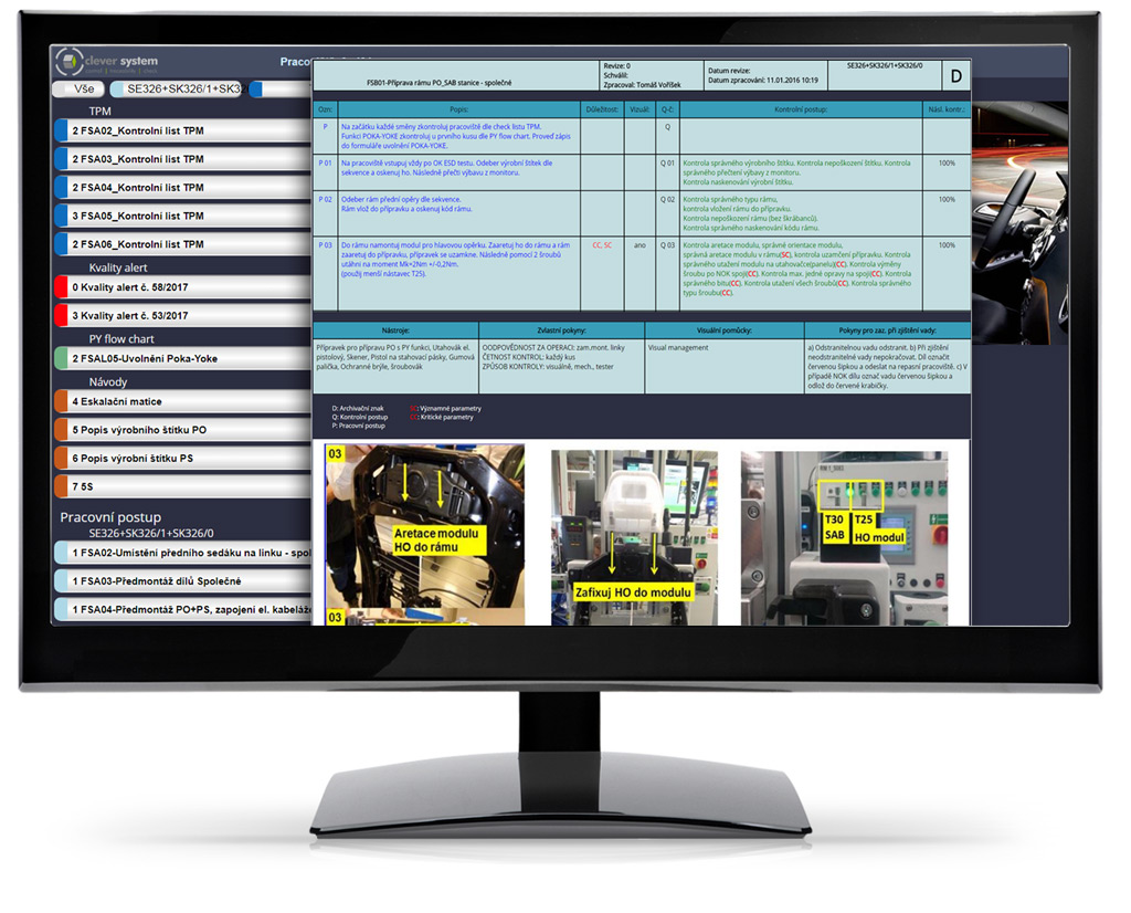 Operational Method Sheets